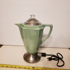 1930's/40's midcentury modern/art Deco perculator coffee pot